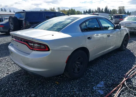 2019 Dodge Charger Police Rwd z USA, uszkodzony, nr VIN 2C3CDXAT6KH627551